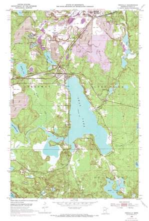 Pengilly USGS topographic map 47093c2