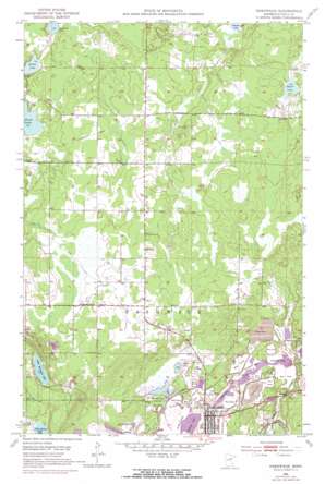 Nashwauk USGS topographic map 47093d2