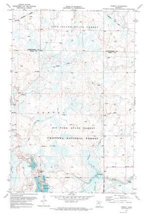 Pomroy topo map