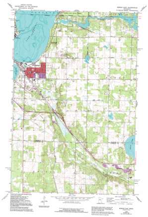 Bemidji East USGS topographic map 47094d7