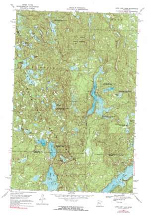 Long Lost Lake USGS topographic map 47095b4