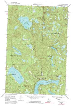 Tulaby Lake USGS topographic map 47095b5