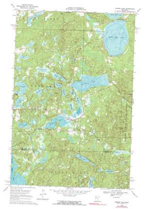 Snider Lake USGS topographic map 47095b6