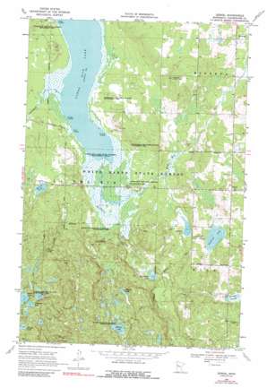 Zerkel USGS topographic map 47095c4