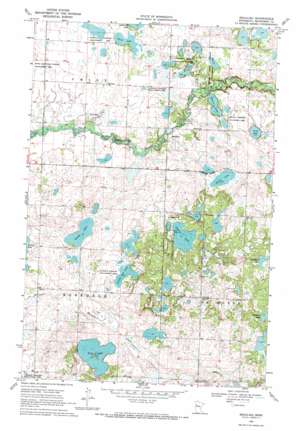 North Twin Lake USGS topographic map 47095c7