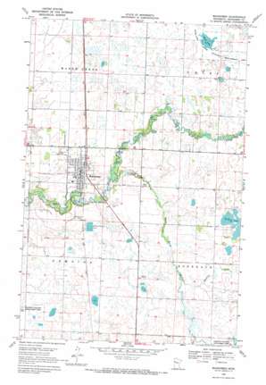 Mahnomen USGS topographic map 47095c8
