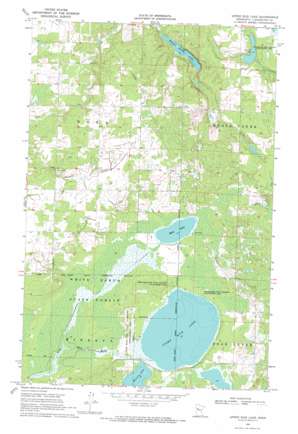 Upper Rice Lake USGS topographic map 47095d3