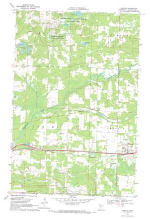 Shevlin USGS topographic map 47095e3