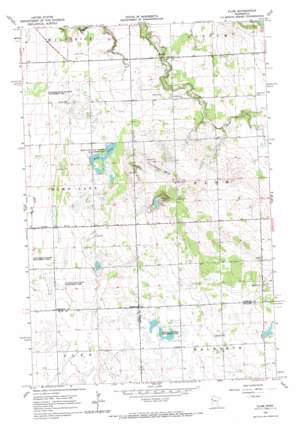 Flom USGS topographic map 47096b2