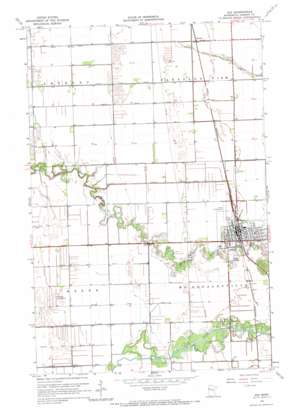 Ada USGS topographic map 47096c5