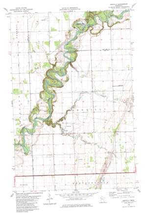 Gentilly topo map