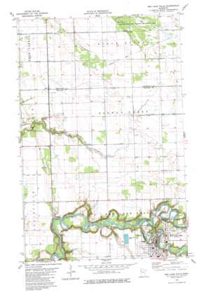 Red Lake Falls USGS topographic map 47096h3