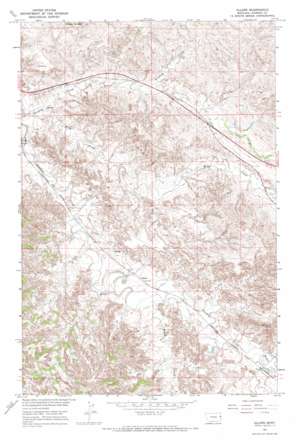 Allard USGS topographic map 47104a5