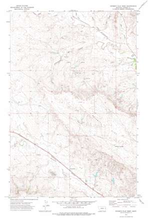 Poverty Flat West topo map