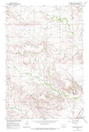 Kolberg Ranch topo map