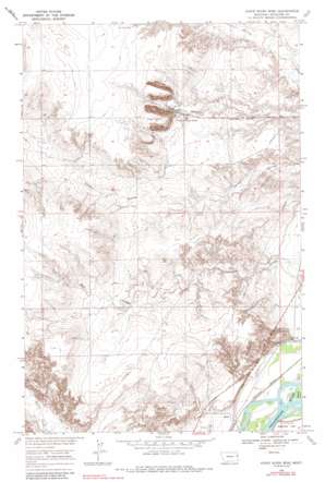 Knife River Mine USGS topographic map 47104d4