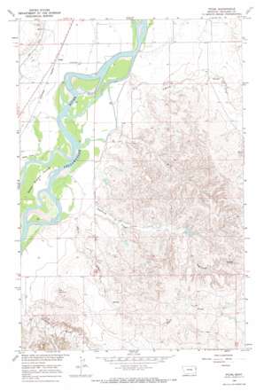 Piche USGS topographic map 47104e2