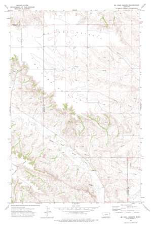 Mccone Heights topo map