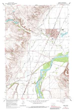 Sidney USGS topographic map 47104f2