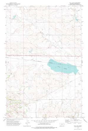 Fox Lake USGS topographic map 47104f6