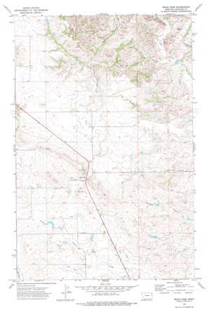 Sioux Pass topo map
