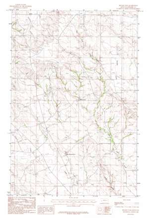 Becker Dam USGS topographic map 47105a5