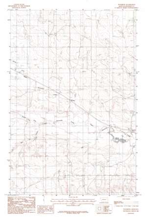 Woodrow USGS topographic map 47105b1