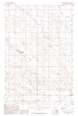 Johnson Reservoir USGS topographic map 47105c1
