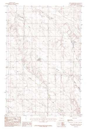 Quick Reservoir USGS topographic map 47105c5