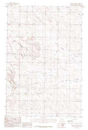 Beauty Creek USGS topographic map 47105c8