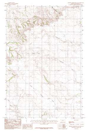 Johnson Reservoir NE USGS topographic map 47105d1