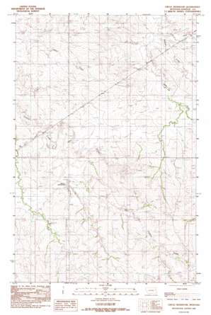 Circle Reservoir USGS topographic map 47105e2