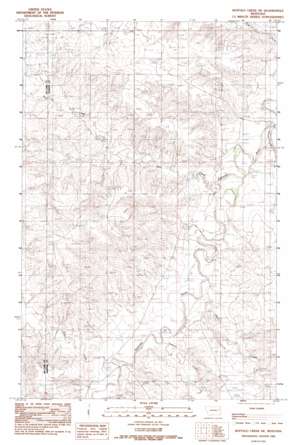 Buffalo Creek NE USGS topographic map 47105f3