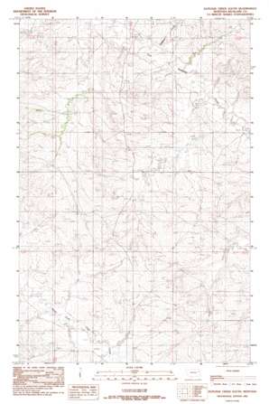 Duplisse Creek South USGS topographic map 47105g1