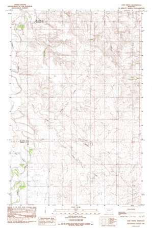 Lisk Creek USGS topographic map 47105g2