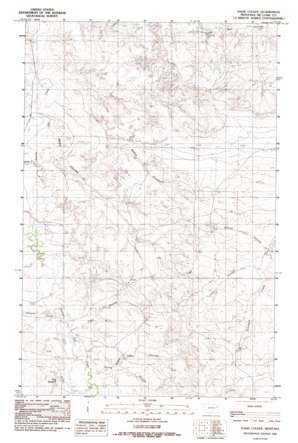 Sadie Coulee USGS topographic map 47105g7