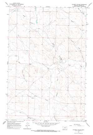 Calamity Coulee USGS topographic map 47106a4