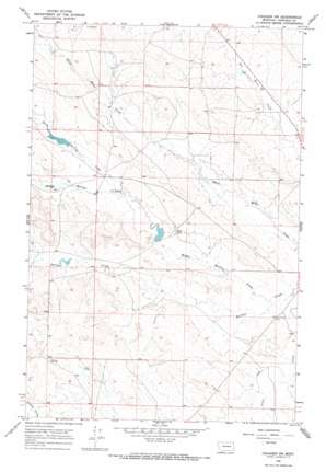 Cohagen SW USGS topographic map 47106a6