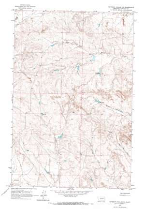 Bateman Coulee NE USGS topographic map 47106d5