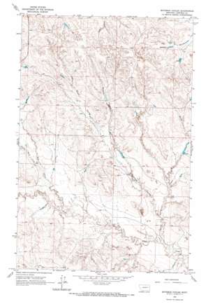 Bateman Coulee USGS topographic map 47106d6