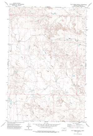 Flat Creek School USGS topographic map 47106e4