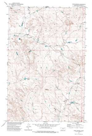 Crow Springs USGS topographic map 47106f1