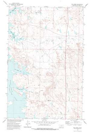 Bug Creek USGS topographic map 47106f2