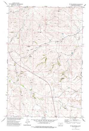 Pasture Creek USGS topographic map 47106h2
