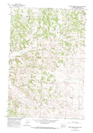 Spring Creek School USGS topographic map 47107d5