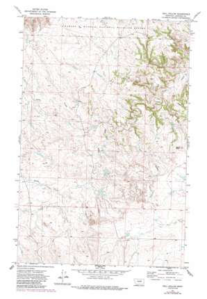 Hell Hollow topo map