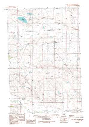 Little Bear Lake USGS topographic map 47108a4