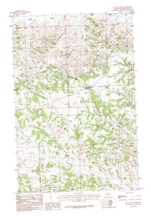 Tin Can Hill topo map