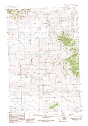 Dry Blood Creek East USGS topographic map 47108b3