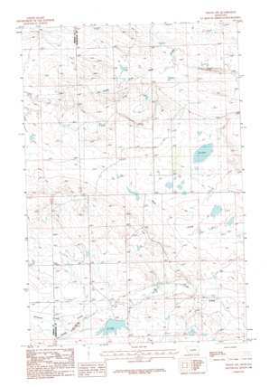 Teigen NW USGS topographic map 47108b6